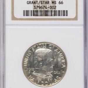 1922 Commemorative Silver (1922 50C Grant With Star, MS)