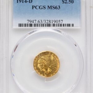 1914-D Indian Quarter Eagles (1914-D $2 1/2)