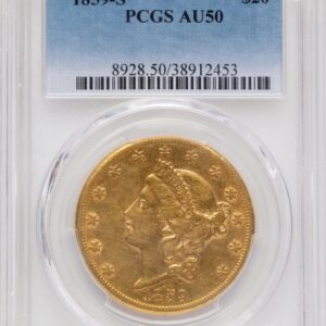 1859-S Liberty Double Eagles (1859-S $20)