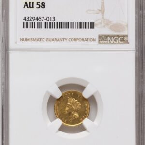 1856-S Gold Dollars (1856-S G$1 Type 2, MS)