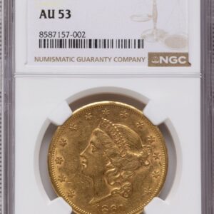 1860-S Liberty Double Eagles (1860-S $20)