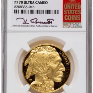 2023-W Modern Bullion Coins (2023-W Proof Gold Buffalo 1 oz Kenneth Bressett Red Book)