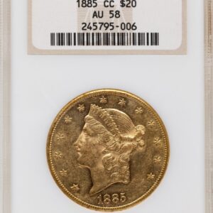 1885-CC Liberty Double Eagles (1885-CC $20)