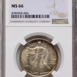1917 Walking Liberty Half Dollars (1917 50C)