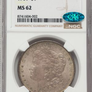 1901 Morgan Dollars (1901 S$1 CAC)