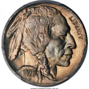 1928-D Buffalo Nickels (1928-D 5C)