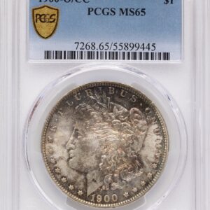 1900-O/CC Morgan Dollars (1900-O/CC S$1 PCGS Secure)