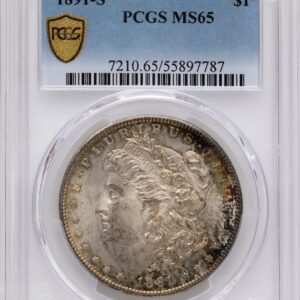 1891-S Morgan Dollars (1891-S S$1 PCGS Secure)