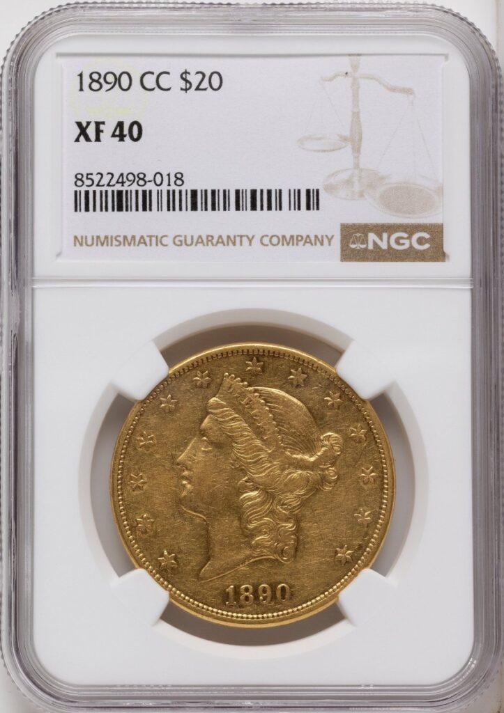 1890-CC Liberty Double Eagles (1890-CC $20)