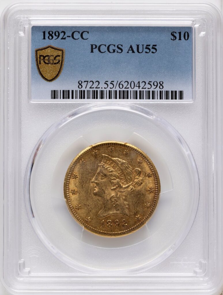 1892-CC Liberty Eagles (1892-CC $10 PCGS Secure)