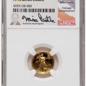 1000 Modern Bullion Coins (1993 Proof Gold Eagle 1.85 oz Mike Castle)