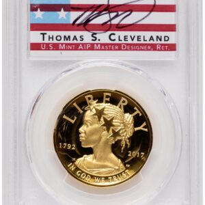 2017-W Modern Bullion Coins (2017-W G$100 American Liberty High Relief, DC WP Mint Hoard Thomas Cleveland)