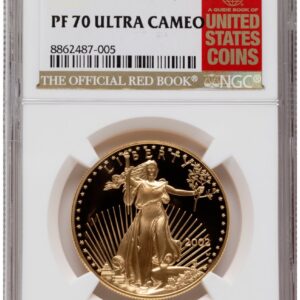2002-W Modern Bullion Coins (2002-W Proof Gold Eagle 1 oz Red Book)