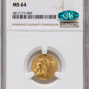 1926 Indian Quarter Eagles (1926 $2 1/2 CAC)
