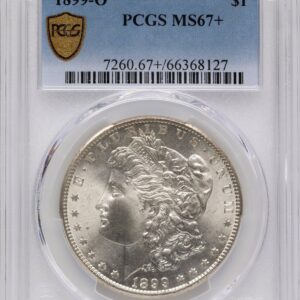 1899-O Morgan Dollars (1899-O S$1 PCGS Secure PCGS Plus)