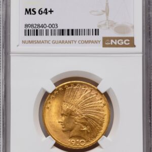 1910-D Indian Eagles (1910-D $10 NGC Plus)