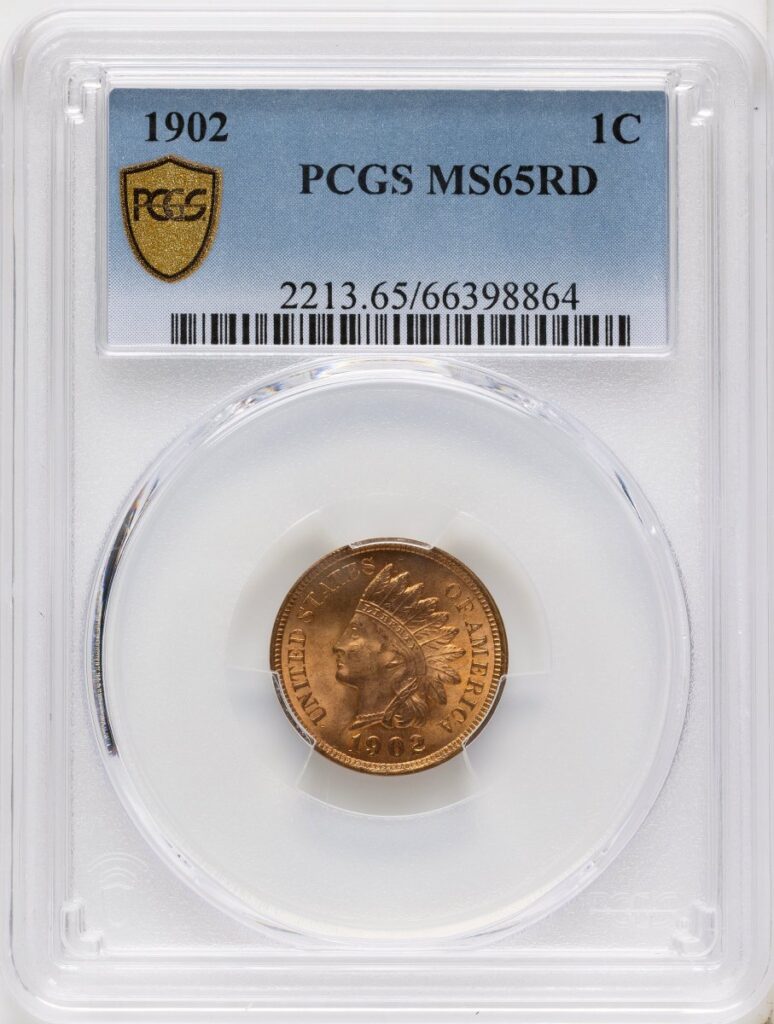 1902 Indian Cents (1902 1C, RD PCGS Secure)