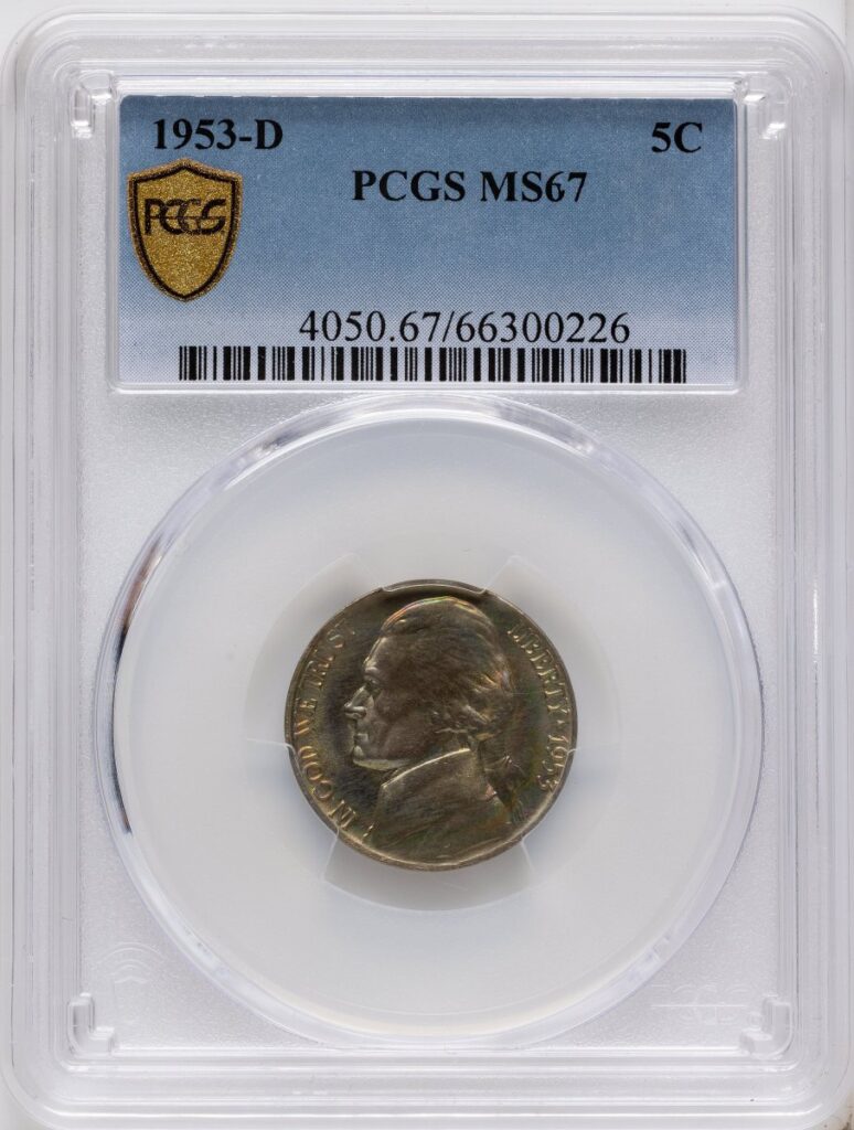 1953-D Jefferson Nickels (1953-D 5C PCGS Secure)