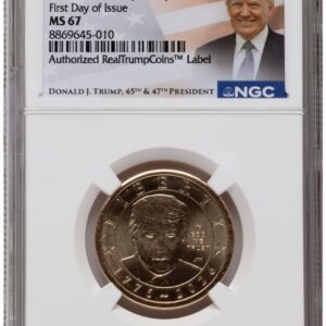 2026 Modern Bullion Coins (2026 Semiquincentennial President Donald J. Trump $1 FDI Trump Label)